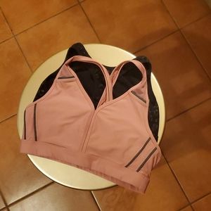 Bundle  Two size large Sports bras ~Victoria Scrt